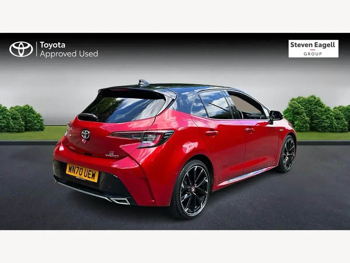 Used Toyota Corolla Sport 184 HP (135 kW) 2020 Red/black Hatchback