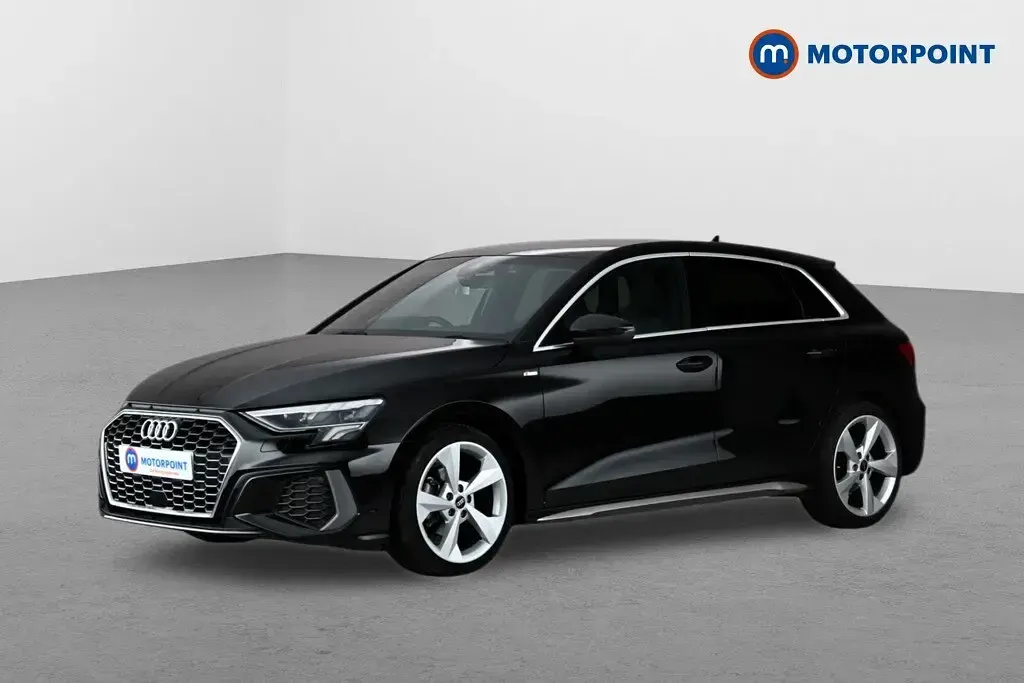 Used Audi A3 S-Line 2023 Black Sedan