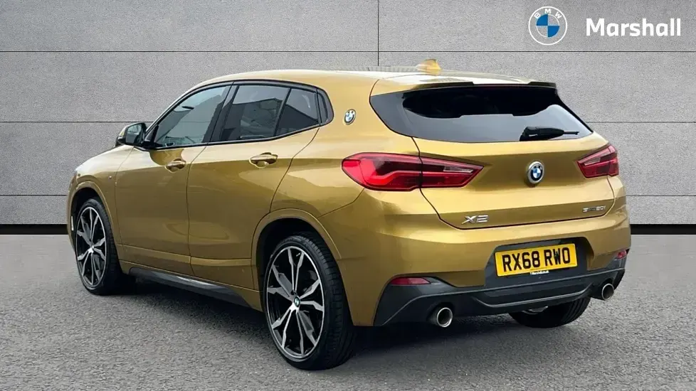Used BMW X2 M Sport 192 HP (141 kW) 2018 Galvanic gold SUV