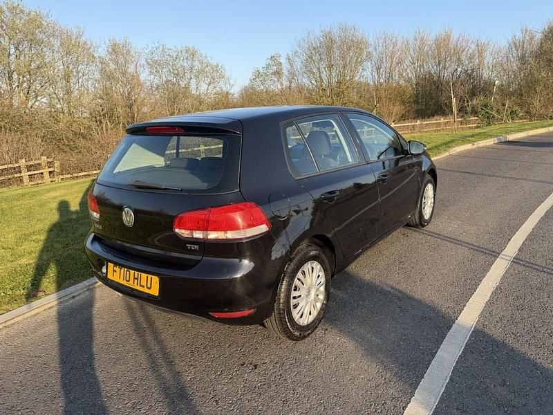 Used VW Golf VI S 105 HP (77 kW) 2010 Black Hatchback