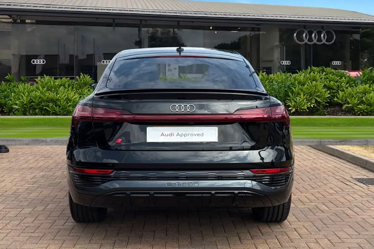 Used Audi Q8 e-tron S-Line 300 kW (408 HP) 2023 Black SUV