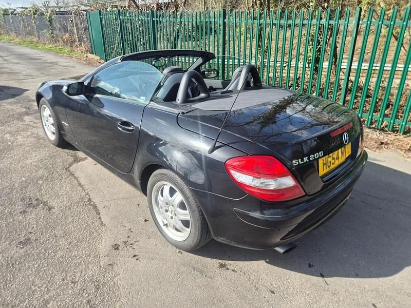 Used Mercedes SLK200 2004 Black Cabriolet
