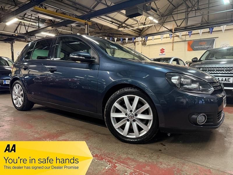 Blue Used 2009 VW Golf VI GT Hatchback | £5,989 (A bit pricey) - Image 1/4