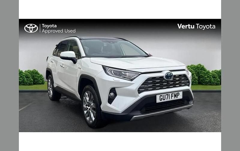 Used Toyota RAV4 Hybrid 218 HP (160 kW) 2021 White SUV