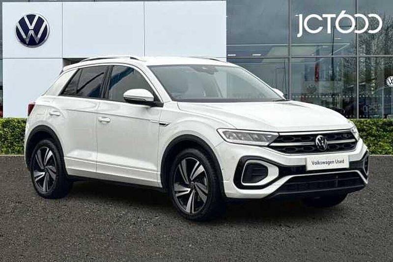 Used VW T-Roc R-line 150 HP (110 kW) 2022 White SUV