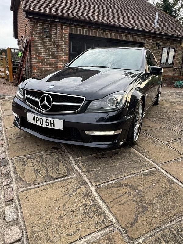 Used Mercedes C63 AMG 2012 Black Sedan