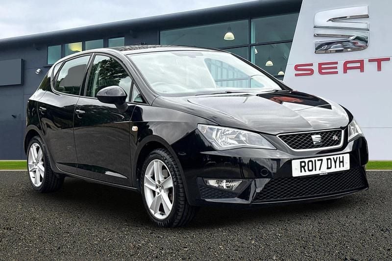 Midnight black Used 2017 Seat Ibiza FR | £9,480 (Good price) - Image 1/4