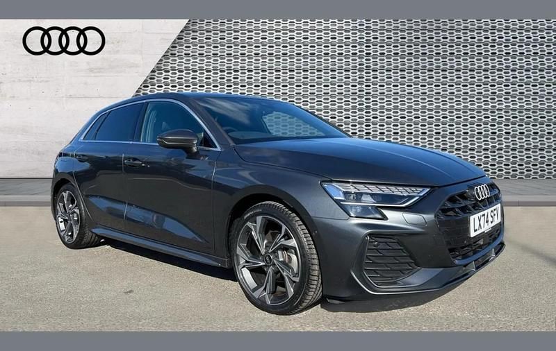 Used Audi A3 S-Line 147 HP (108 kW) 2024 Grey Hatchback