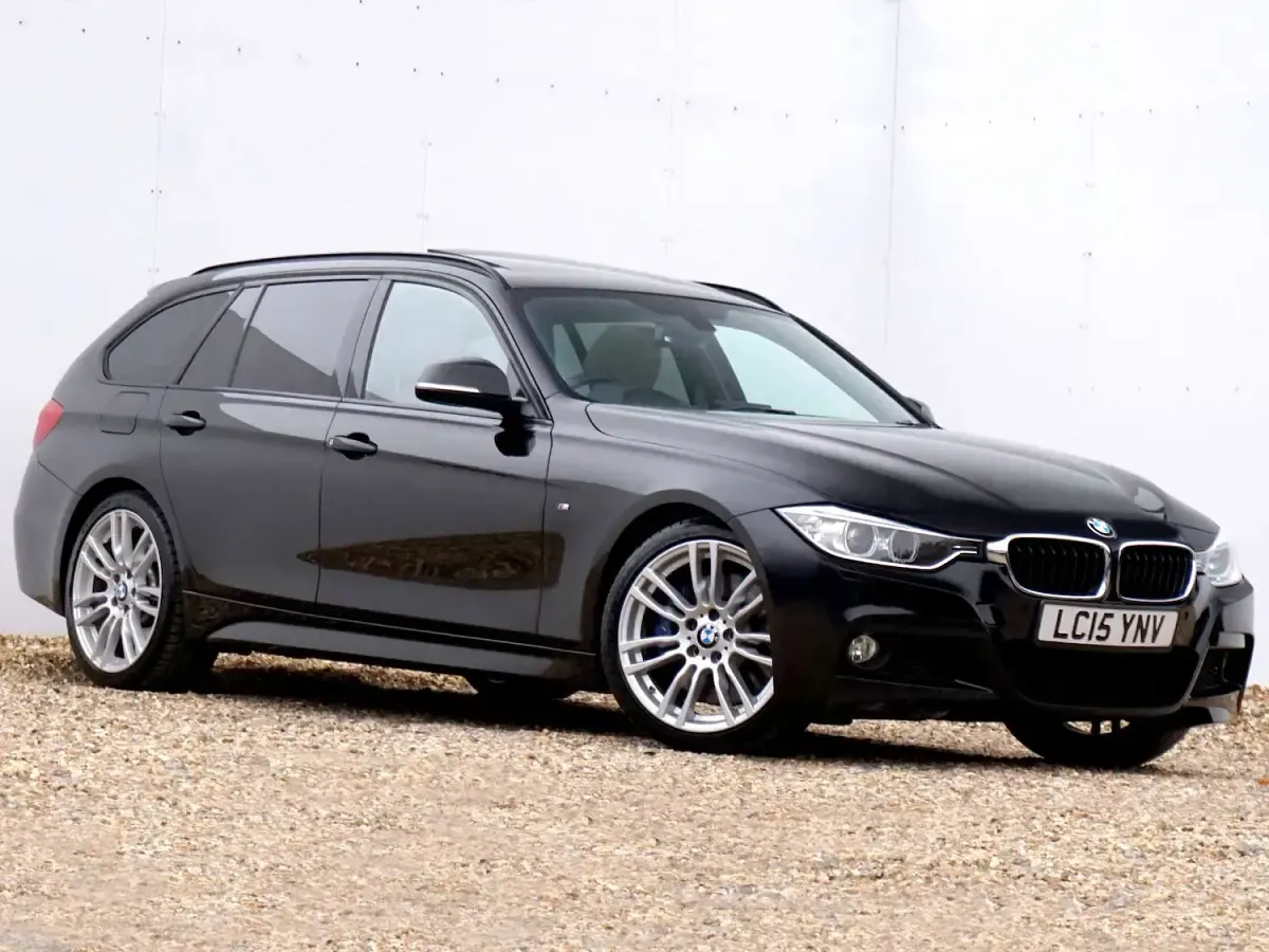 Used BMW 330 M Sport 258 HP (189 kW) 2015 Black Estate