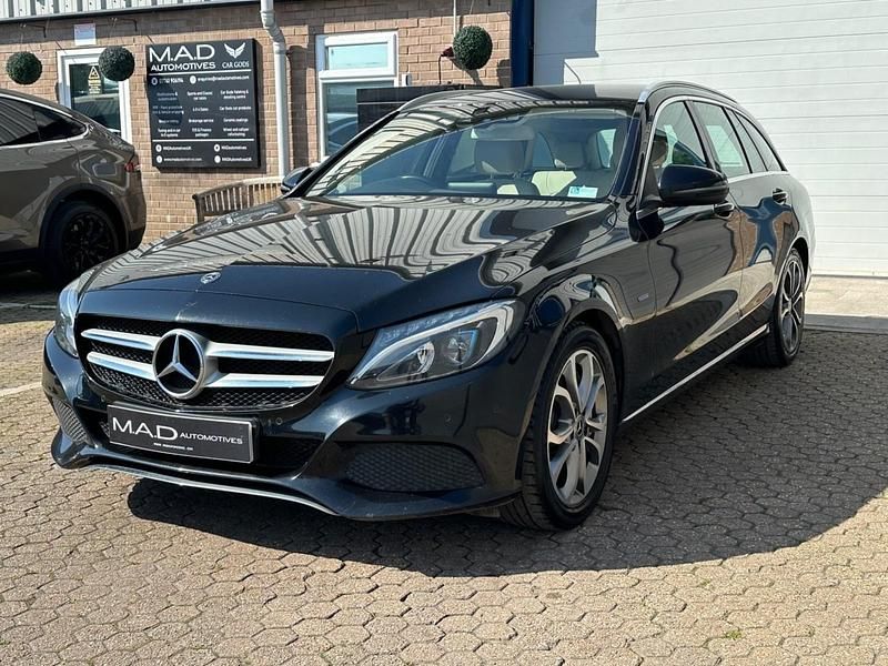 Used Mercedes C350e 293 HP (215 kW) 2017 Black Estate