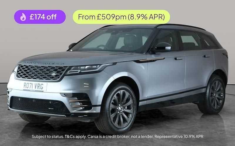 Grey Used 2021 Land Rover Range Rover Velar SE Dynamic SUV | £32,455 (Good price) - Image 1/2