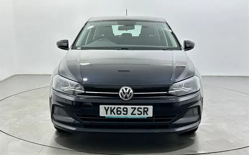 Used VW Polo SE 95 HP (69 kW) 2019 Black Hatchback