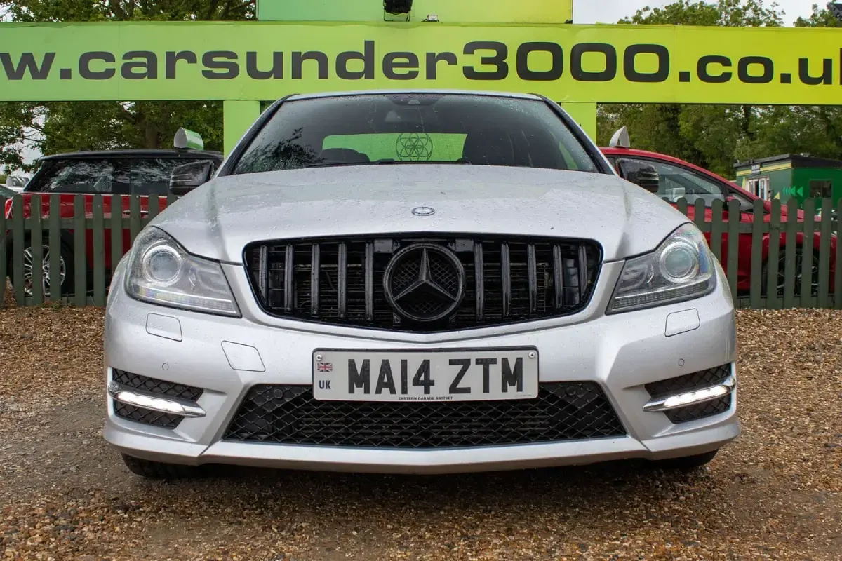 Used Mercedes C220 AMG 2014 Silver Sedan