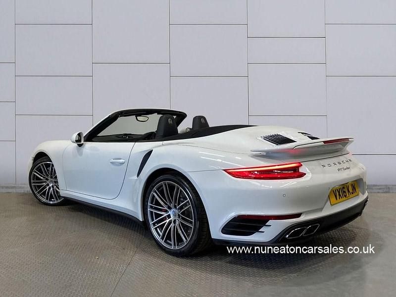 Used Porsche 911 532 HP (391 kW) 2016 White Cabriolet