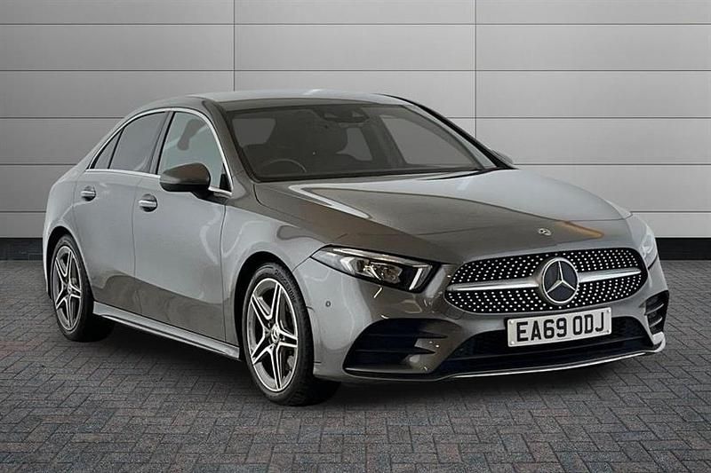 Used Mercedes A220 AMG Line Premium 190 HP (139 kW) 2019 Grey Sedan