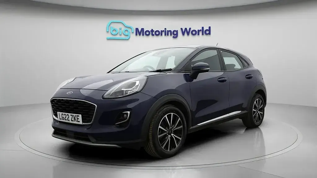 Begagnad Ford Puma Titanium 125 HK (91 kW) 2022 Blå SUV