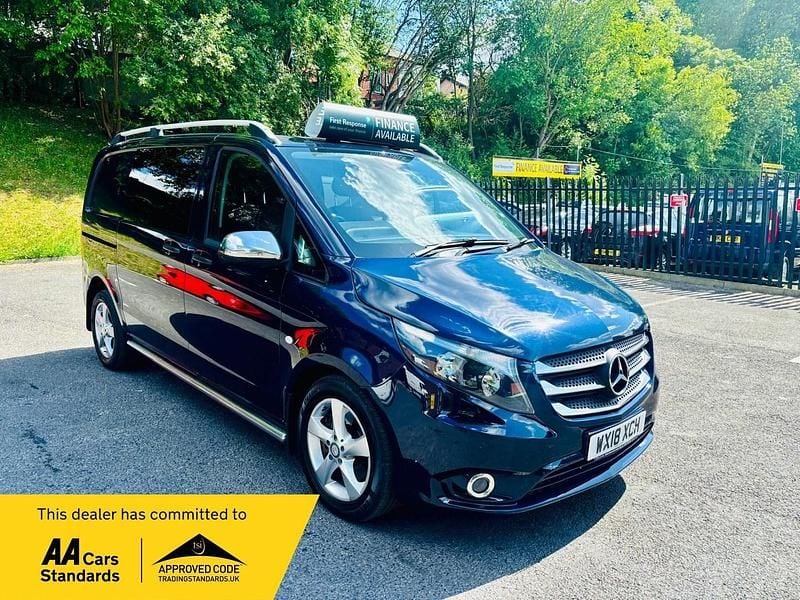 Blue Used 2018 Mercedes Vito MPV | £19,995 (Fair price) - Image 1/3