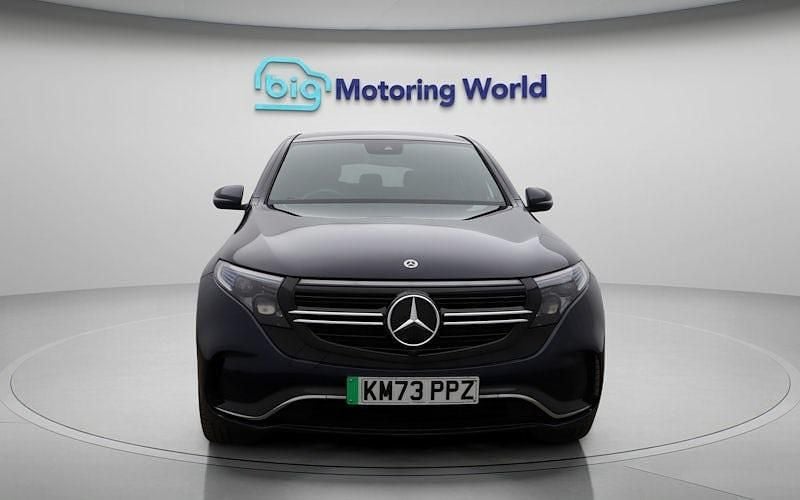Used Mercedes EQC400 AMG line 300 kW (408 HP) 2023 Blue SUV