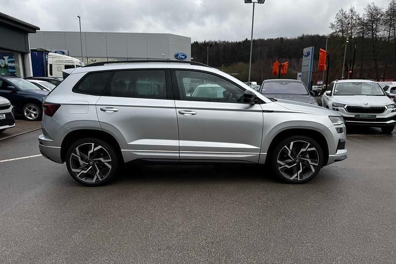Used Skoda Karoq SportLine 110 HP (80 kW) 2025 Brilliant silver SUV