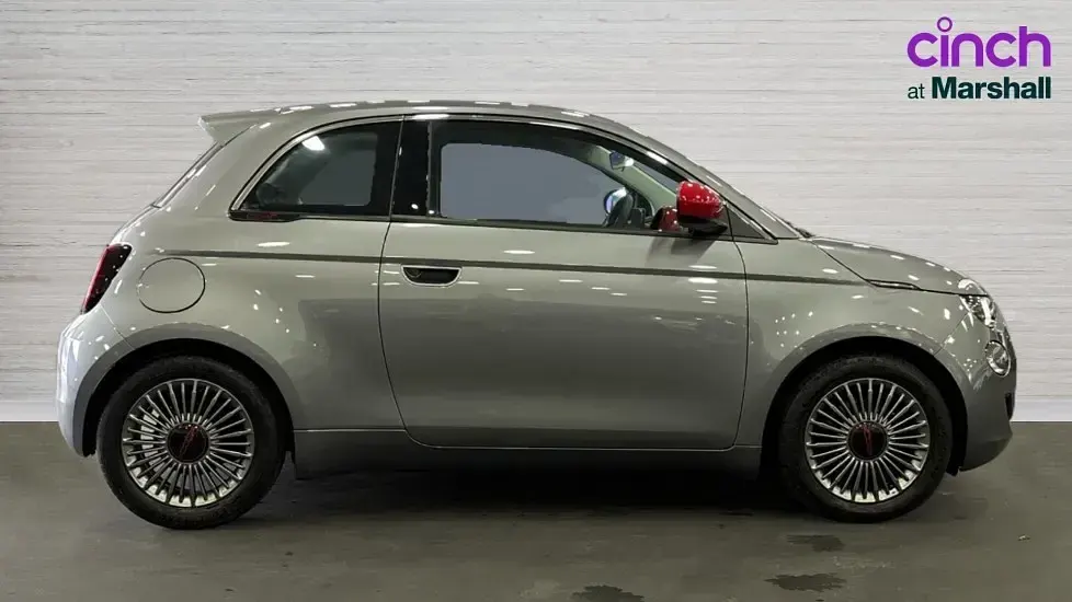 Used Fiat 500e Red 86 kW (118 HP) 2023 Grey Hatchback