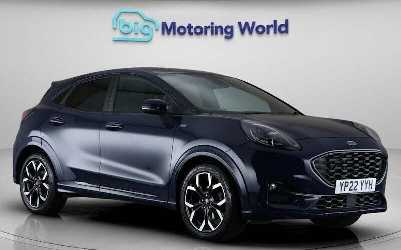 Blue Used 2022 Ford Puma ST-Line X Hatchback | £15,800 (Fair price) - Image 1/4