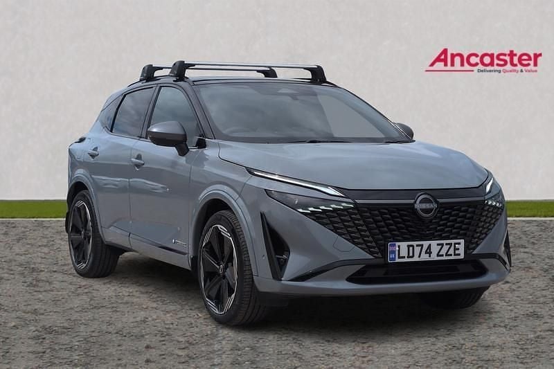 Grey Used 2024 Nissan Qashqai SUV | £29,895 (Expensive) - Image 1/4