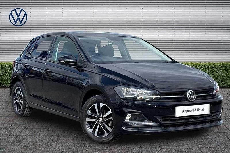 Used VW Polo United 95 HP (69 kW) 2020 Black Hatchback