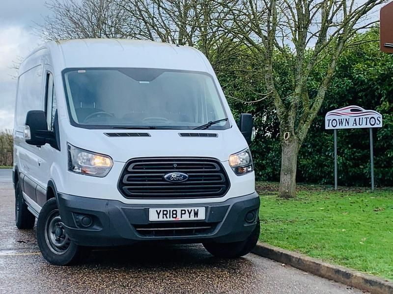 Used Ford Transit 130 HP (95 kW) 2018 White Van