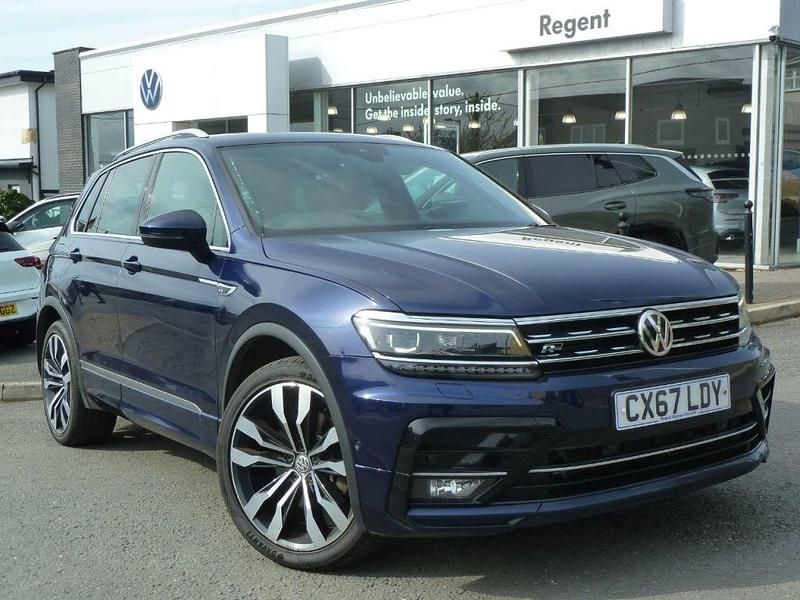 Used VW Tiguan R-line 180 HP (132 kW) 2017 Blue SUV
