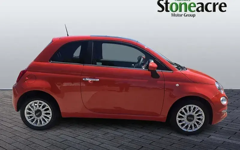 Used Fiat 500 69 HP (50 kW) 2024 Orange Hatchback