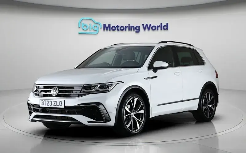 Used VW Tiguan R-line 150 HP (110 kW) 2023 White SUV