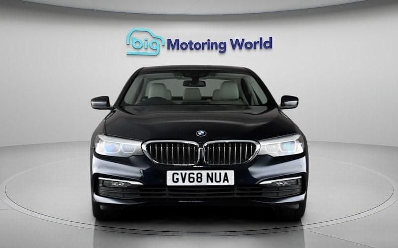 Used BMW 520 190 HP (139 kW) 2018 Blue Sedan