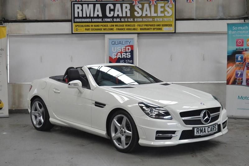 Used Mercedes SLK250 AMG 2013 White Cabriolet