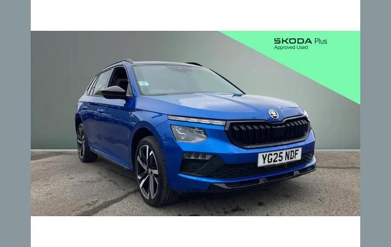Used Skoda Kamiq Monte Carlo 116 HP (85 kW) 2025 Blue SUV