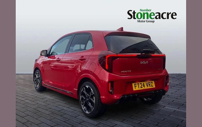 Used Kia Picanto GT-Line 62 HP (45 kW) 2024 Red Hatchback