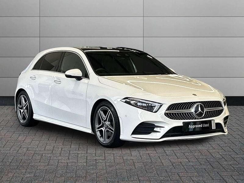 White Used 2020 Mercedes A200 AMG Line Premium Plus Hatchback | £21,695 (Expensive) - Image 1/4