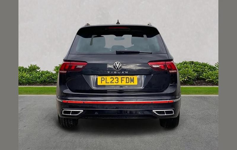 Used VW Tiguan R-line Edition 150 HP (110 kW) 2023 Black SUV