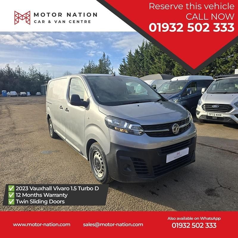 Grey Used 2023 Vauxhall Vivaro MPV | £11,450 (Good price) - Image 1/4