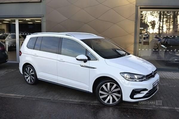 Used VW Touran R-line 150 HP (110 kW) 2022 White MPV
