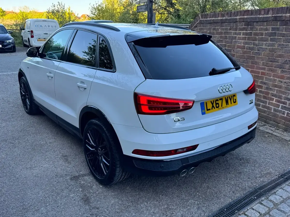 Used Audi Q3 Black Edition 150 HP (110 kW) 2017 White SUV