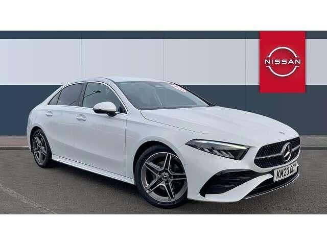 White Used 2023 Mercedes A200 Executive Sedan | £21,769 (Super price) - Image 1/4