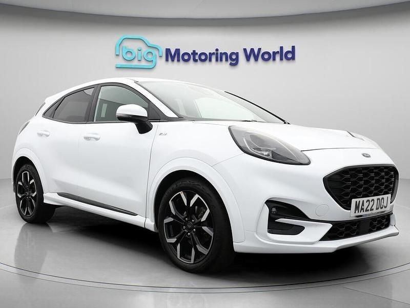 White Used 2022 Ford Puma ST-Line X SUV | £14,100 (Good price) - Image 1/4