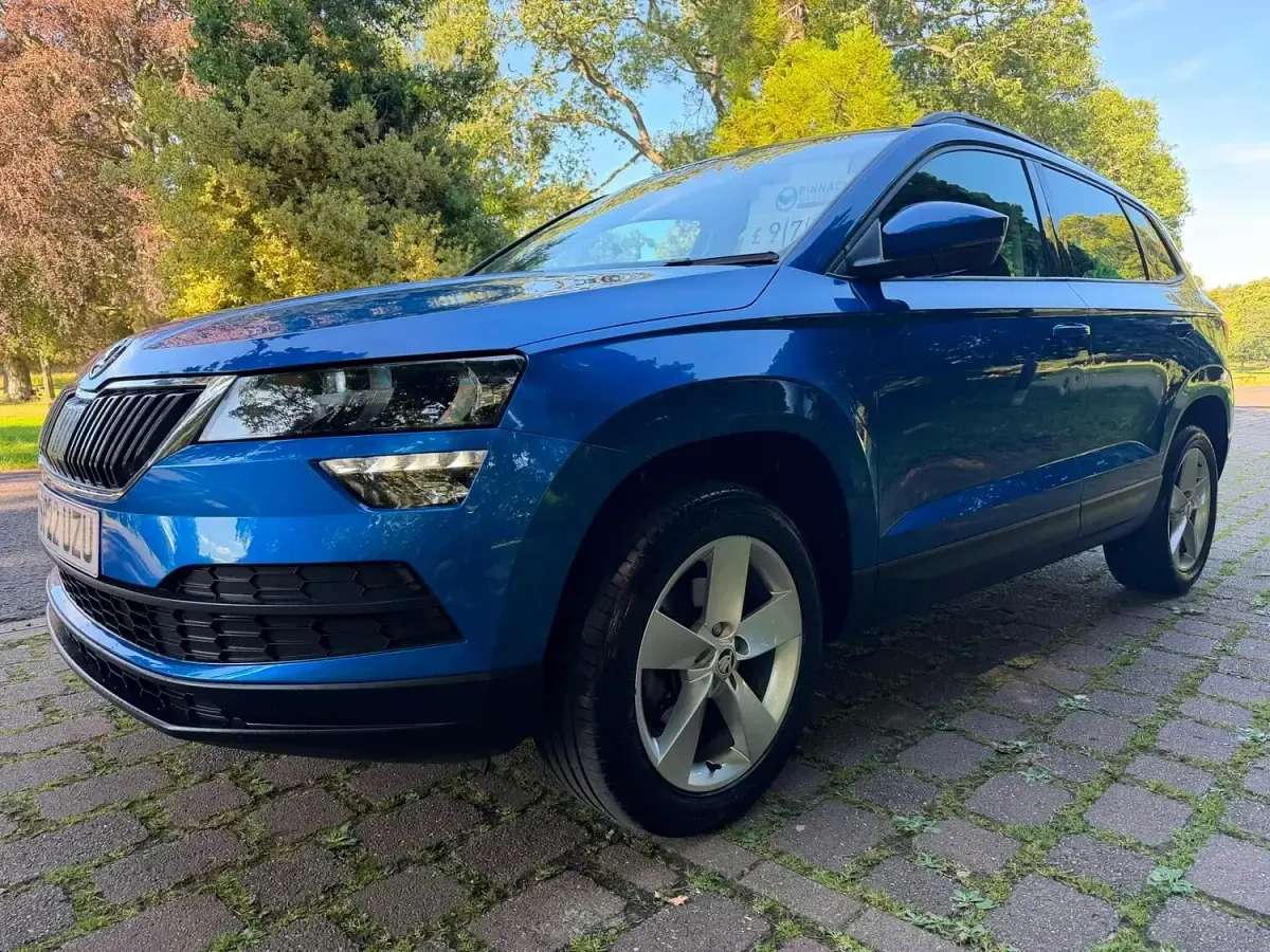 Used Skoda Karoq SE 2022 Blue SUV