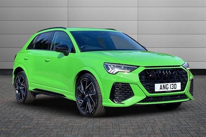 Kyalami green Used 2020 Audi RS Q3 Advanced SUV | £35,495 (Good price) - Image 1/4
