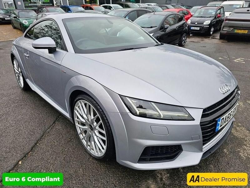 Used Audi TT S-Line 184 HP (135 kW) 2016 Silver Coupe