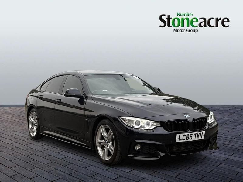 Black Used 2016 BMW 420 Gran Coupé M Sport Coupe | £11,995 (Fair price) - Image 1/2