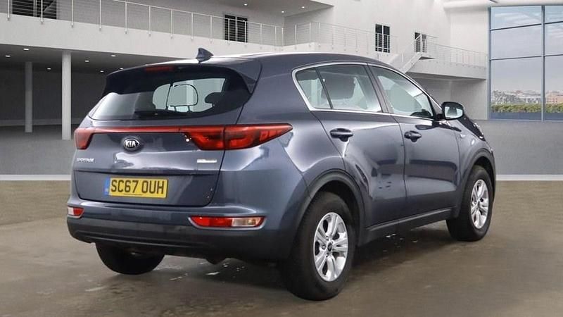 Used Kia Sportage 130 HP (95 kW) 2018 Blue SUV