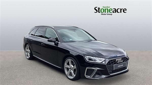 Black Used 2024 Audi A4 S-Line Estate | £27,500 (Fair price) - Image 1/4
