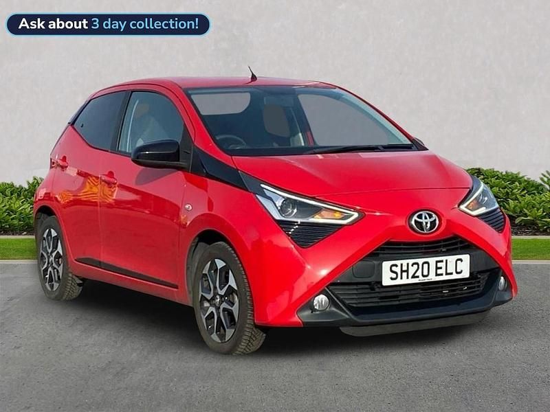 Red Used 2020 Toyota Aygo Trend Hatchback | £9,190 (Fair price) - Image 1/4