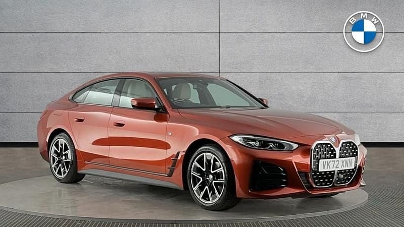 Orange Used 2022 BMW 420 Gran Coupé M Sport Coupe | £28,450 (Super price) - Image 1/4